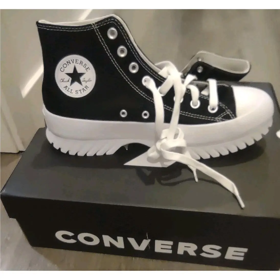 Converse shoes - Converse Hi Top - Top - A00870C - Black/White/Gray 0