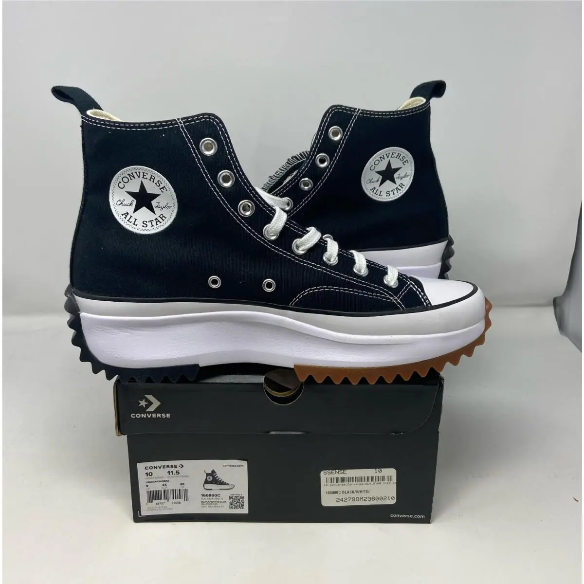 Converse shoes - Converse Run Star Hike - Run Star Hike - 166800C - Black 1