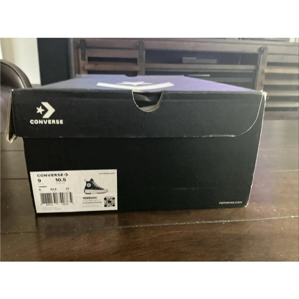 Size 10.5 - Converse Run Star High Black