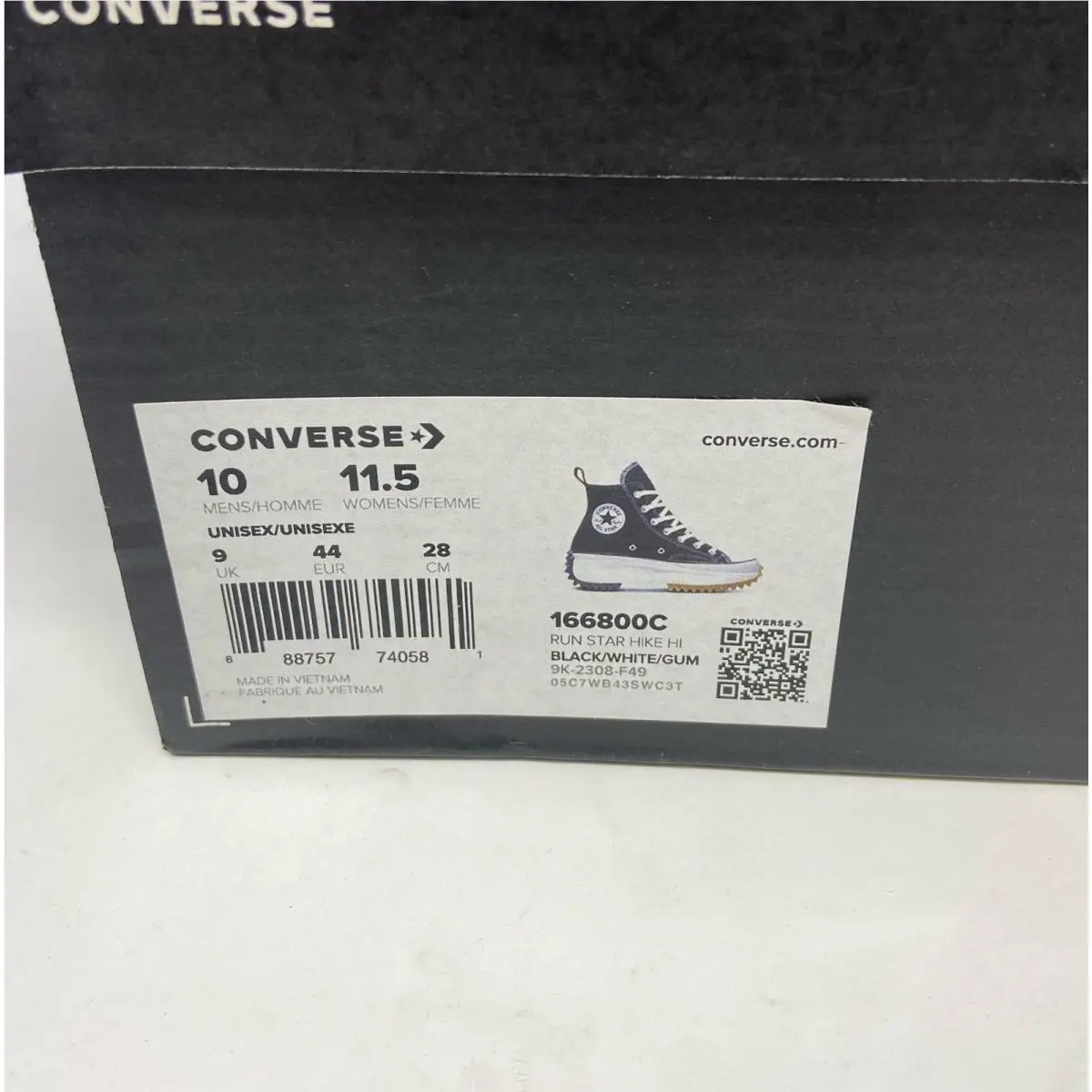Converse shoes - Converse Run Star Hike - Run Star Hike - 166800C - Black 5