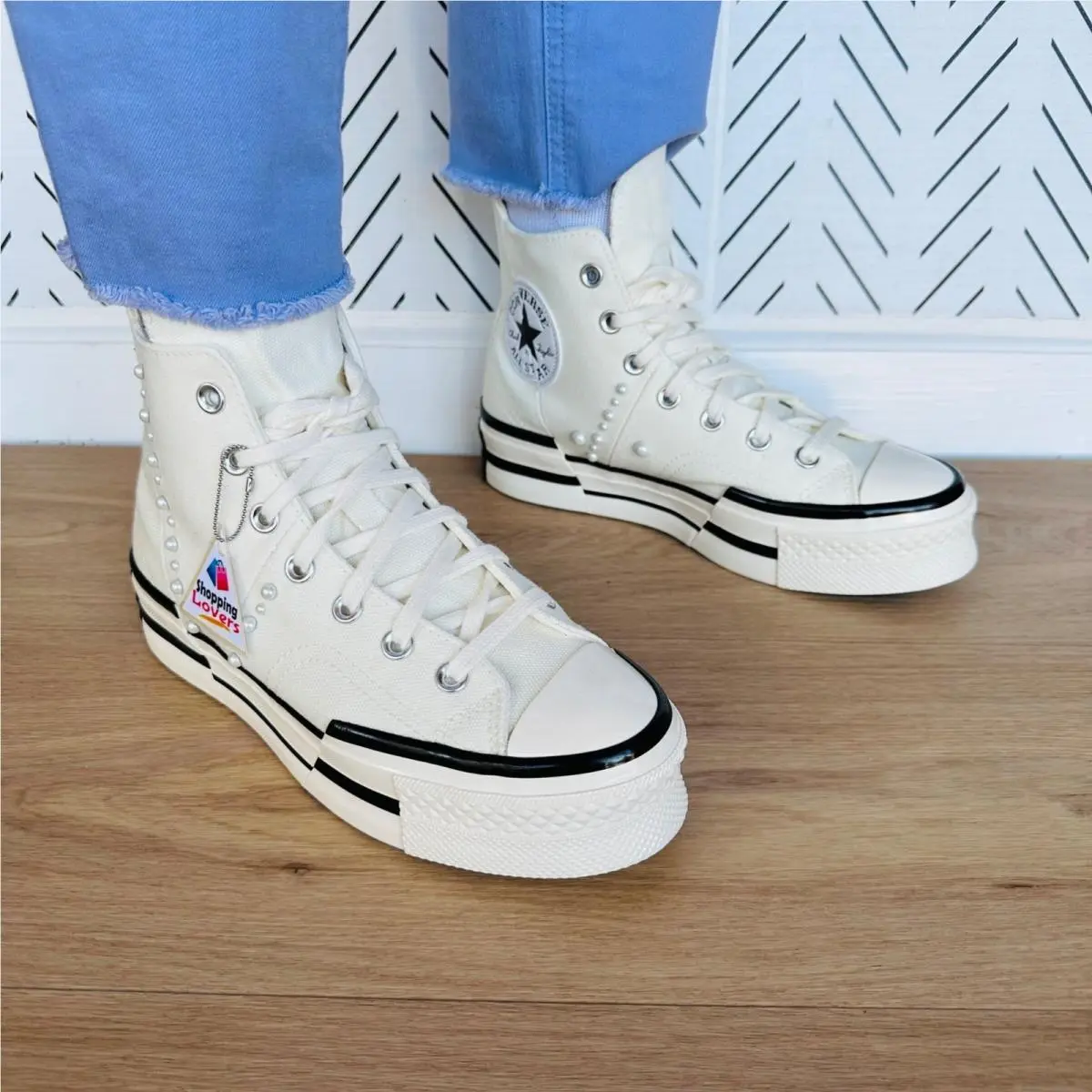 Converse shoes - Chuck 70 Plus Hi Gems - A08172C - White (UPC: 194434811780) 2