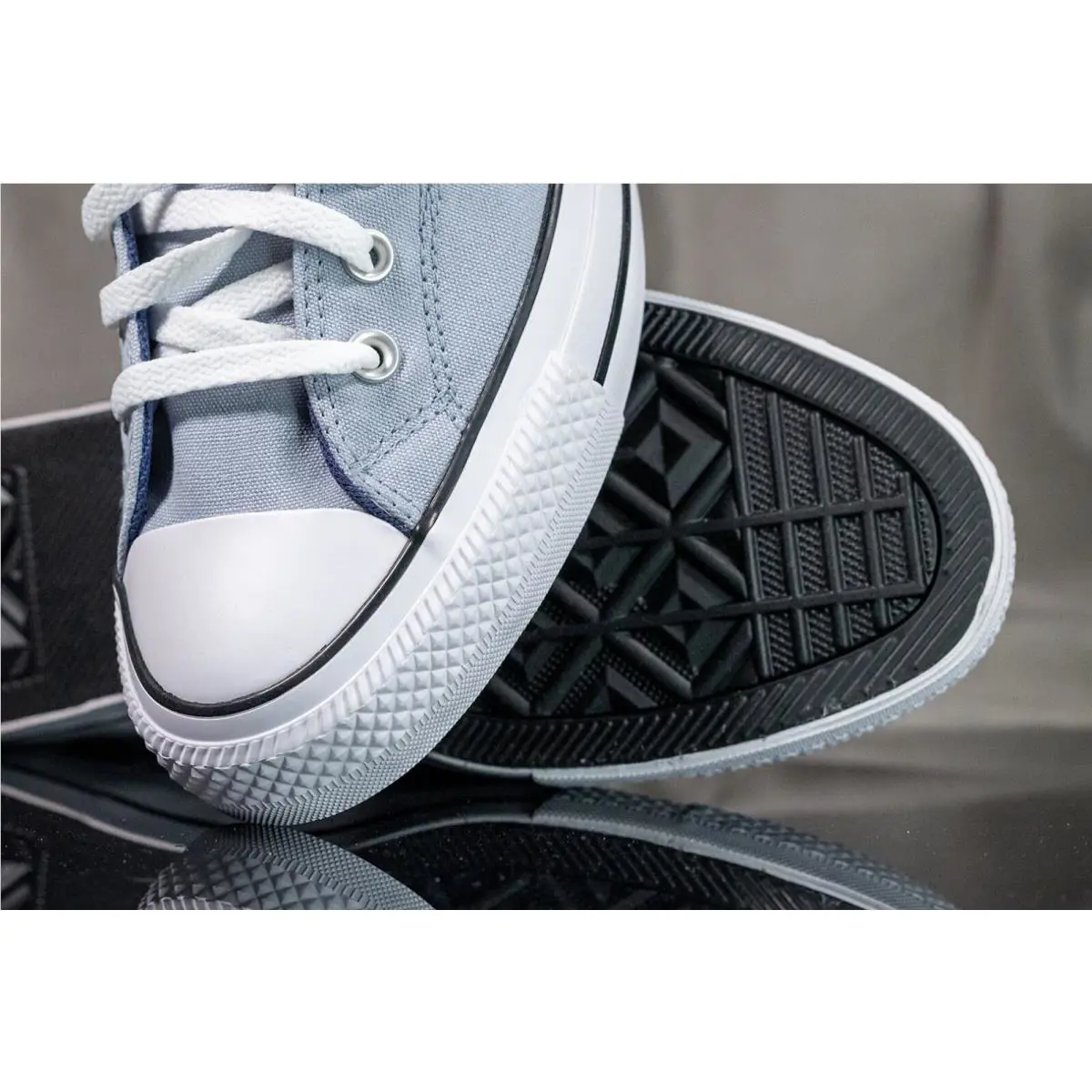 Converse shoes - Converse CTAS Street Mid - CTAS Street Mid - A04470F - HEIRLOOM SILVER (UPC: 194434416107) 3