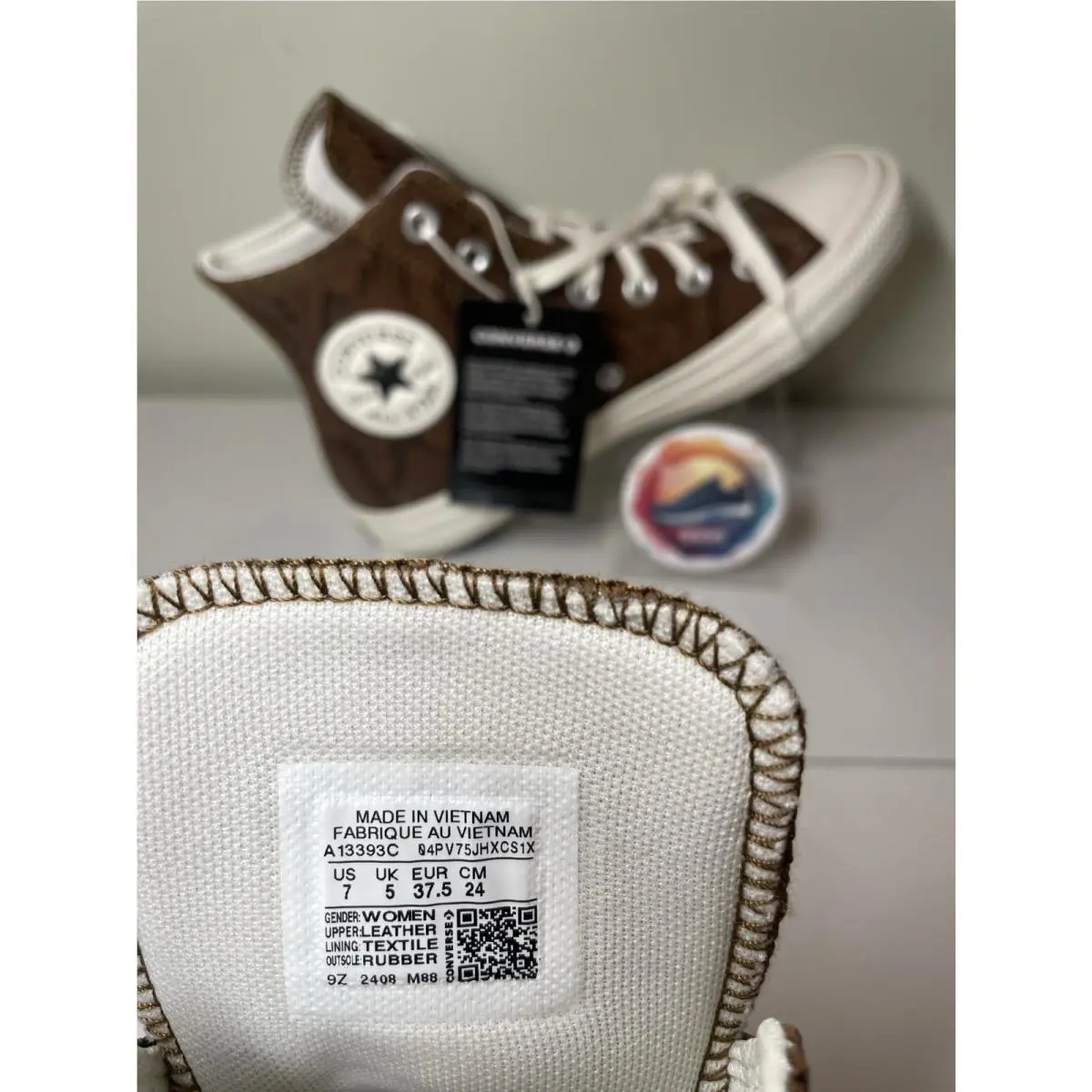Converse shoes - Converse Chuck Taylor - Chuck Taylor - A13393C - Dark Whiskey/Egret/Black 8