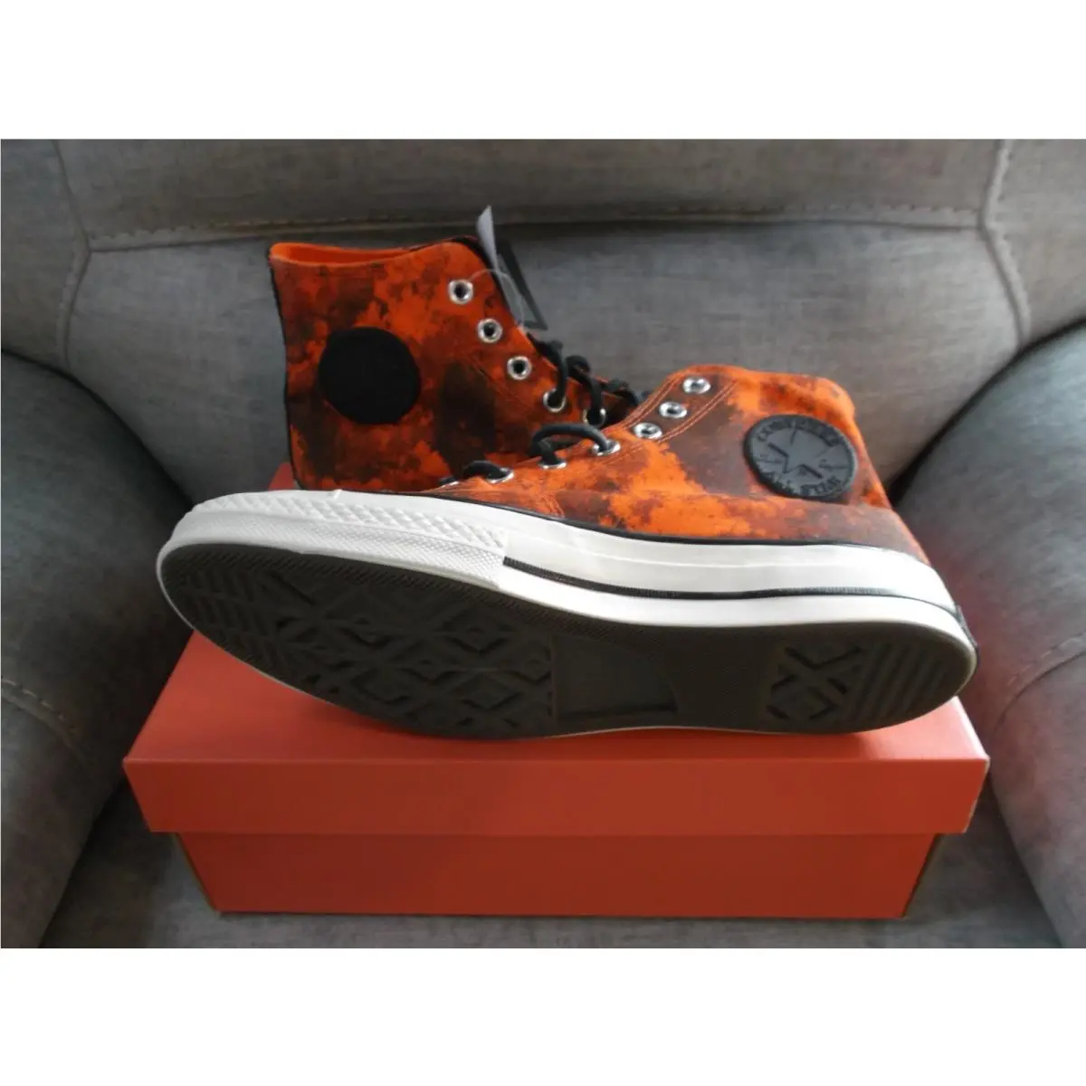 Converse shoes - Converse Chuck 70 Hi - Chuck - 172207C - Orange / Black (UPC: 194433300414) 1