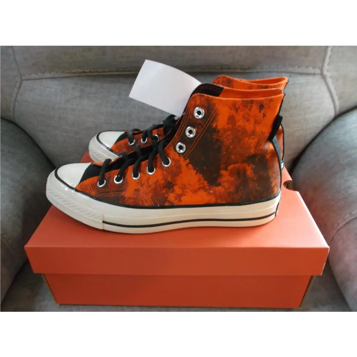 Converse shoes - Converse Chuck 70 Hi - Chuck - 172207C - Orange / Black (UPC: 194433300414) 3