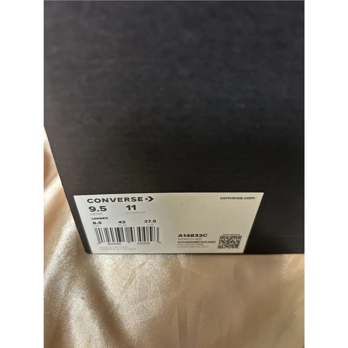 Converse shoes - Converse Weapon - Weapon - A14832C - Red (UPC: 194435430058) 6