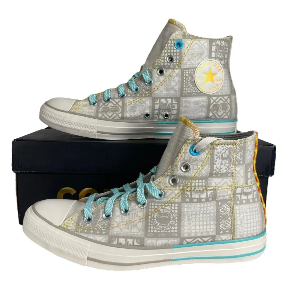 Converse shoes - Converse All Star Chuck Taylor Hi - A03692C - Multicolor (UPC: 194433879569) 0