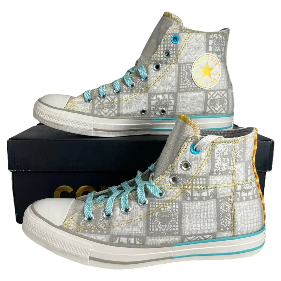 Converse shoes - Converse All Star Chuck Taylor Hi - A03692C - Multicolor (UPC: 194433879569) 3