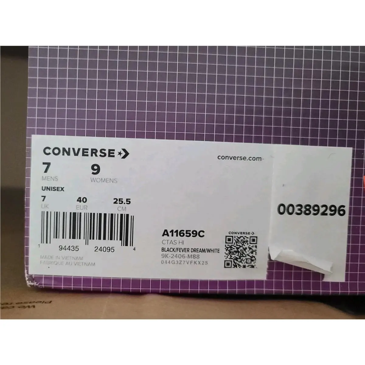 Converse shoes - Converse Chuck Taylor - Chuck Taylor - A11659C - Black 11