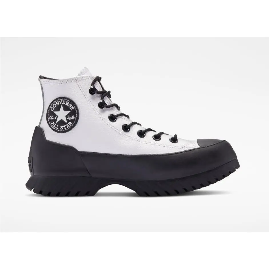 Women`s 6 Converse Chuck Taylor All Star Lugged Winter 2.0 Sneakers 573103C - White, Manufacturer: White/Black