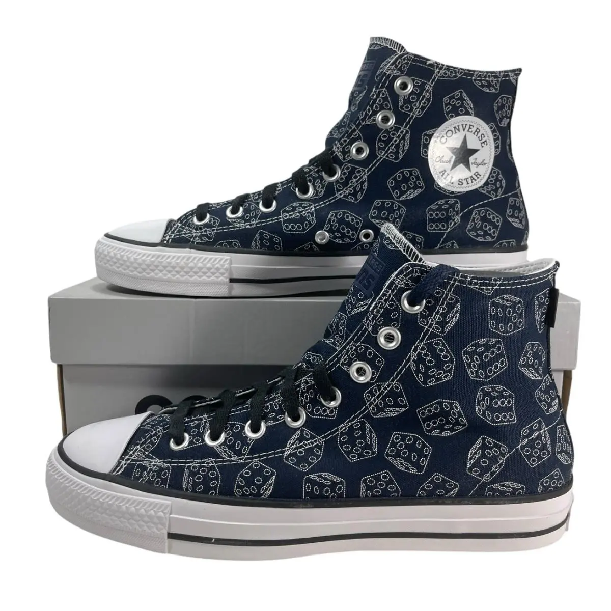 Converse Chuck Taylor All Star Ctas Pro Hi Dice Craps Sneaker A03222C Men`s 11