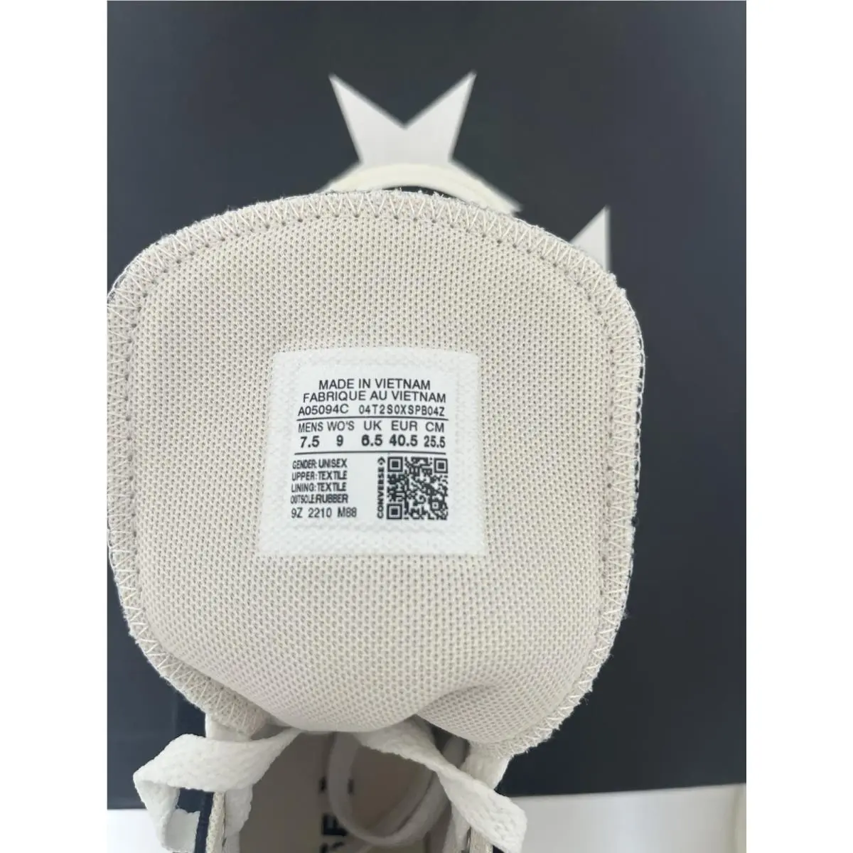 Converse shoes - CTAS Construct HI - CTAS Construct - A05094C - Black/White (UPC: 0194434075120) 6