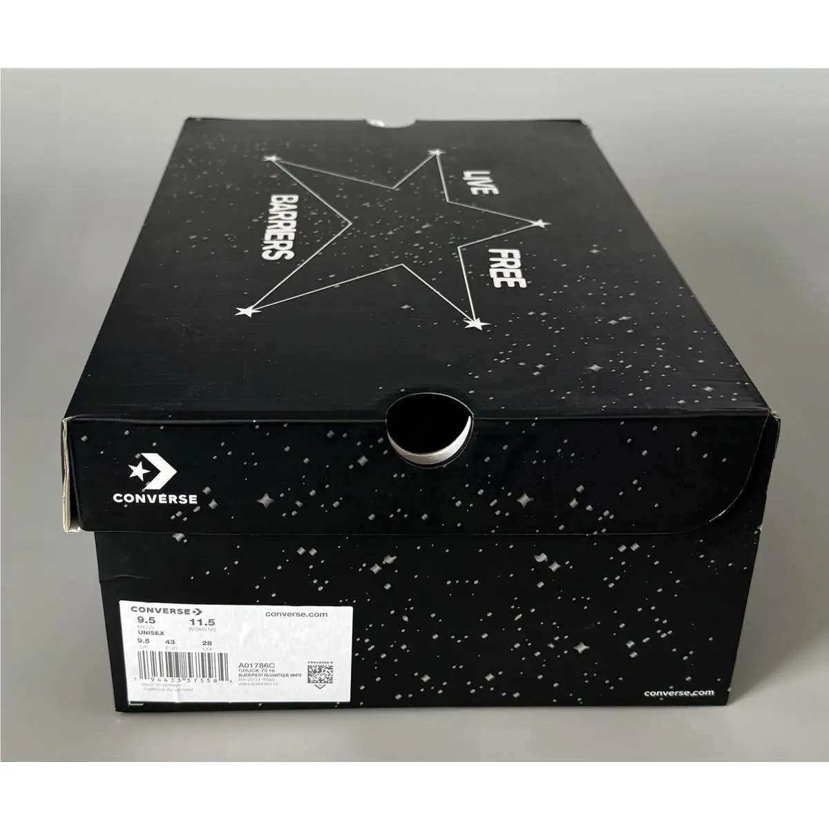 Converse shoes - Converse Chuck 70 - Chuck - A01786C - Black/Fiery Red/Antique White (UPC: 0194433575362) 9