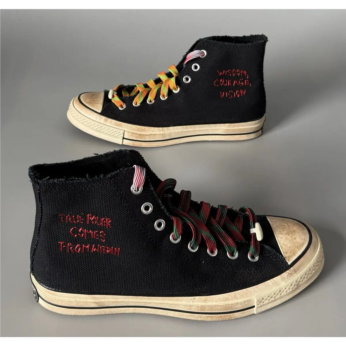 Converse shoes - Converse Chuck 70 - Chuck - A01786C - Black/Fiery Red/Antique White (UPC: 0194433575362) 0