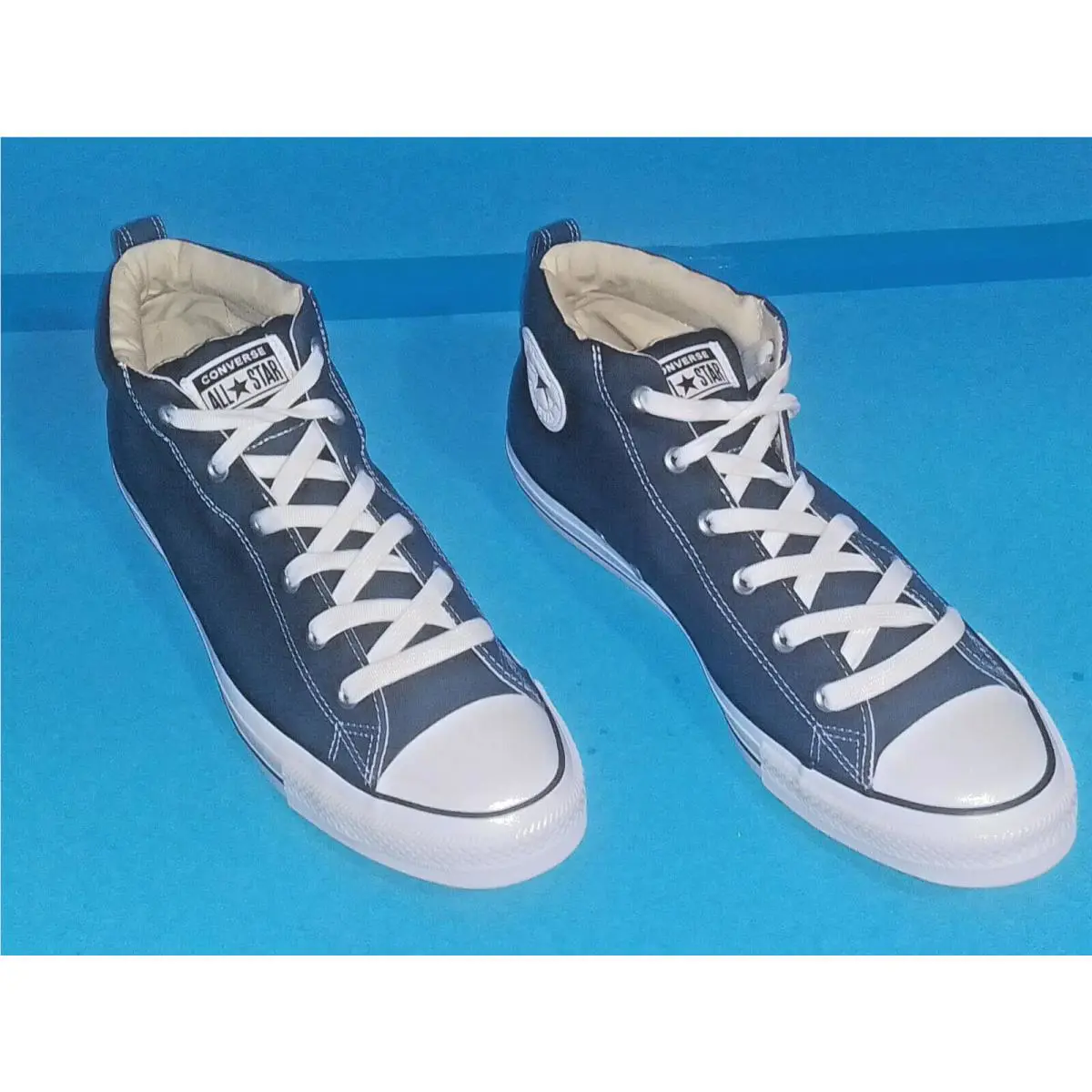 Converse shoes - Converse CTAS Mid - CTAS Mid - 149547F - Blue, Exterior: Blue 1