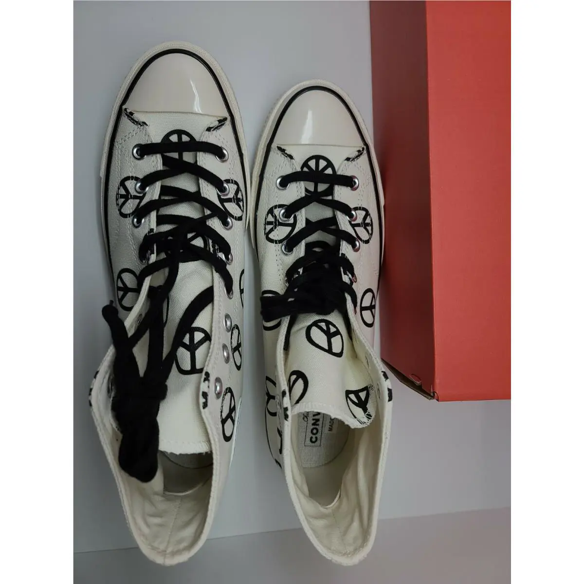 Converse shoes - egret hi - egret - 167912C - EGGLET, Manufacturer: white (UPC: 194432082168) 3