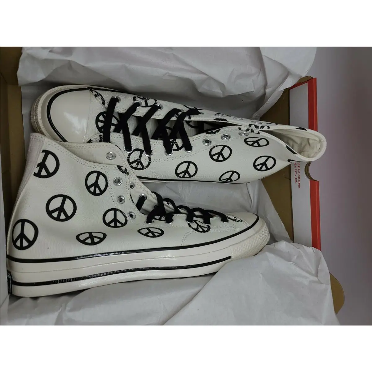 Converse shoes - egret hi - egret - 167912C - EGGLET, Manufacturer: white (UPC: 194432082168) 5