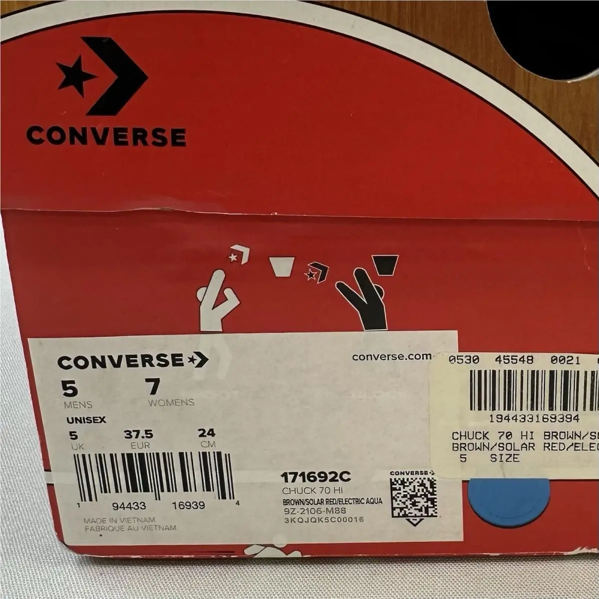 Converse shoes - Converse Chuck 70 - Chuck - 171692C - Multicolor 10