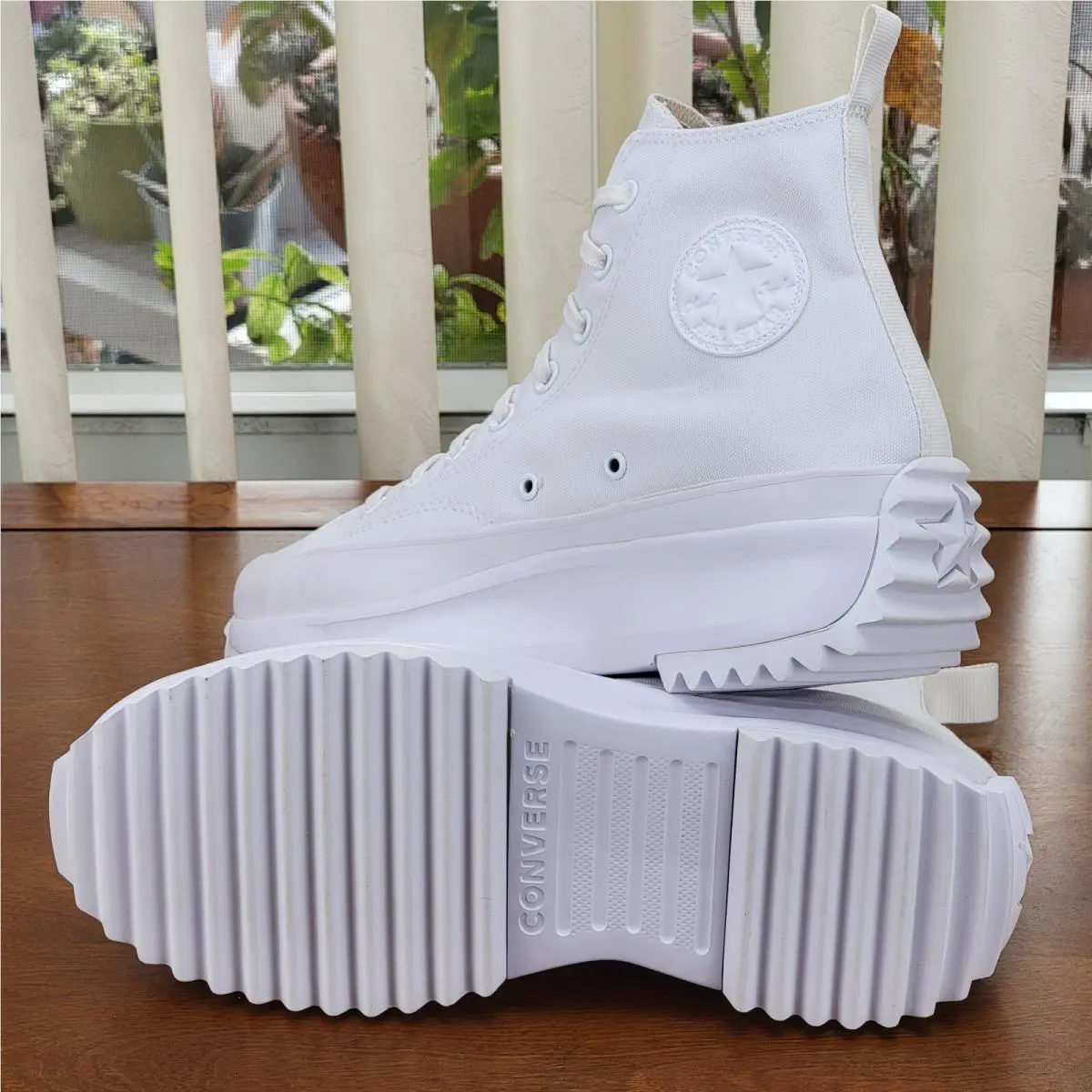 Converse shoes - Converse Run Star Hike Hi - 170777C - White (UPC: 194432897090) 4