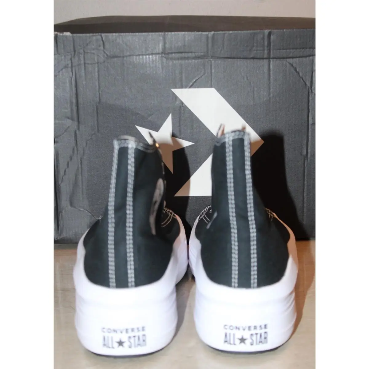 Converse shoes - CTAS MOVE HI - CTAS MOVE - 568497C - Black 4