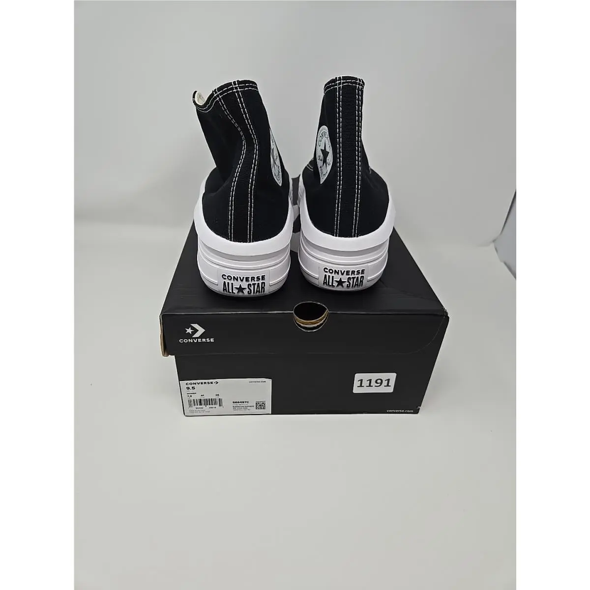 Converse shoes - Converse All Star Chucks - All Star Chucks - 568497C - Black (UPC: 194432299184) 4