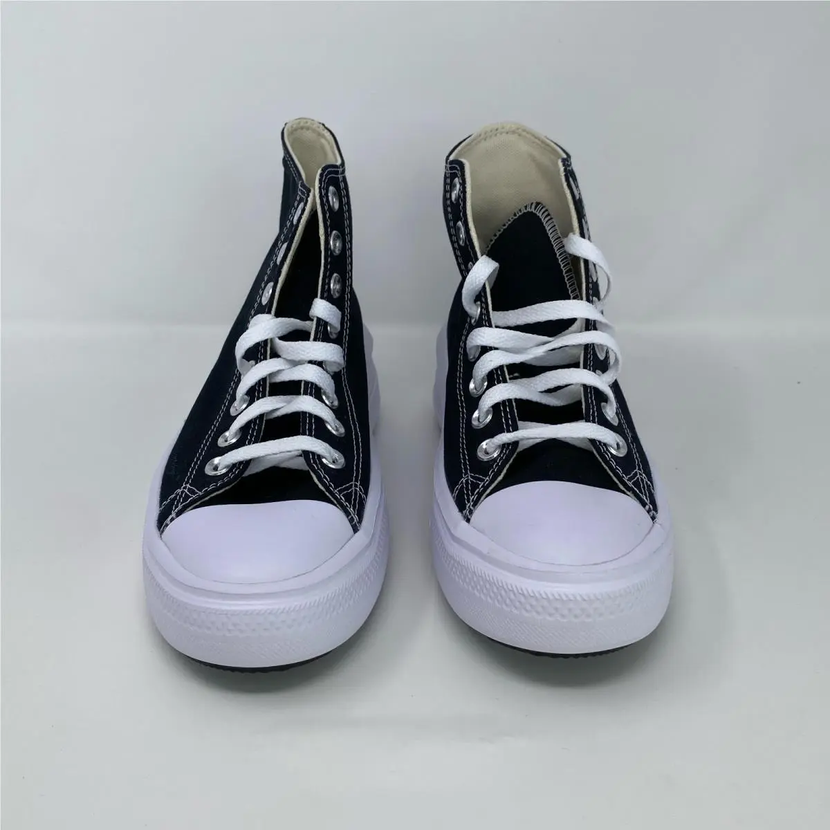 Converse shoes - Converse Chuck Taylor All Star Platform High - 568497C - Black, Manufacturer: Black/Natural Ivory/White 0