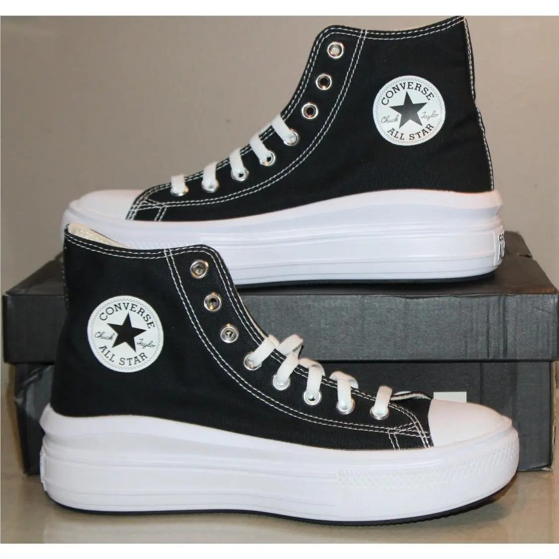 Converse Chuck Taylor All Star Move High Platform Women`s Shoes Size 10.5