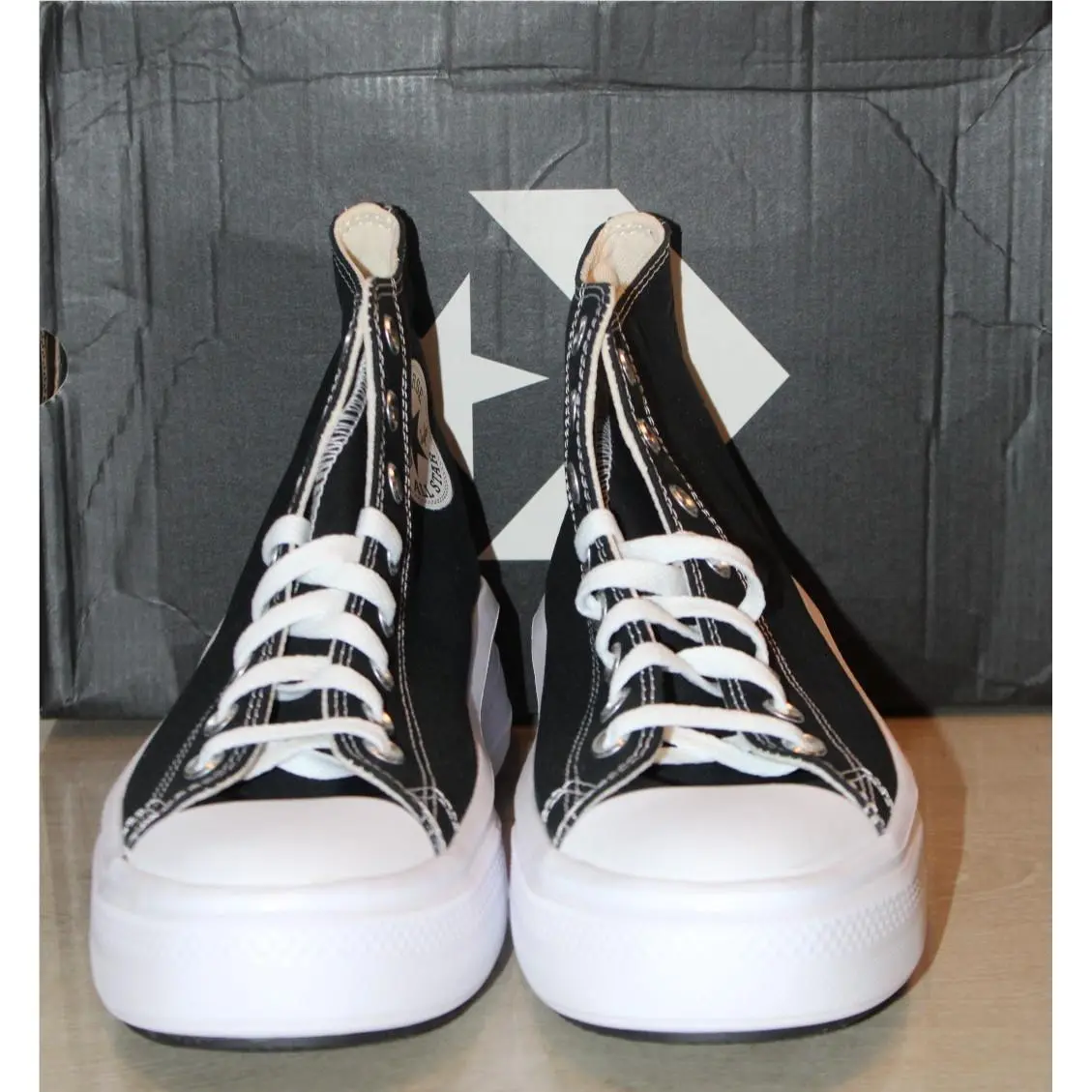 Converse shoes - CTAS MOVE HI - CTAS MOVE - 568497C - Black 1