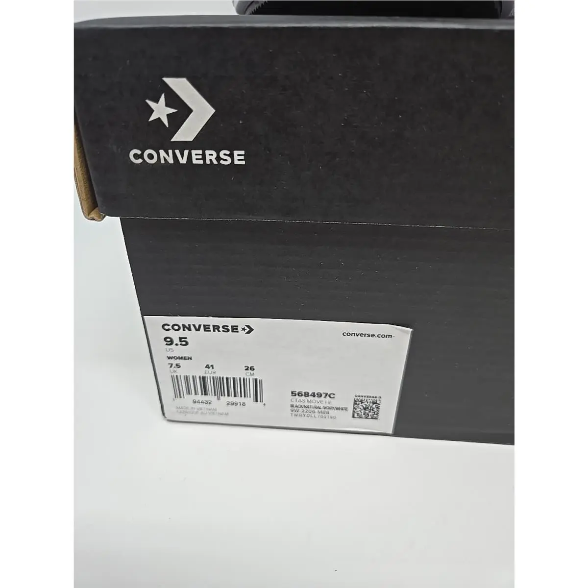 Converse shoes - Converse All Star Chucks - All Star Chucks - 568497C - Black (UPC: 194432299184) 1