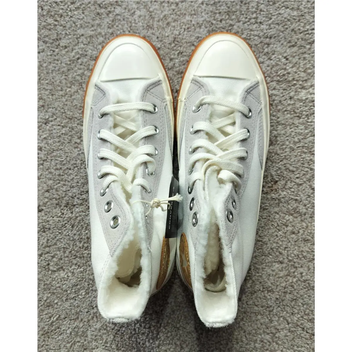 Converse shoes - Converse Chuck 70 HI Lined - A04409C - White 2