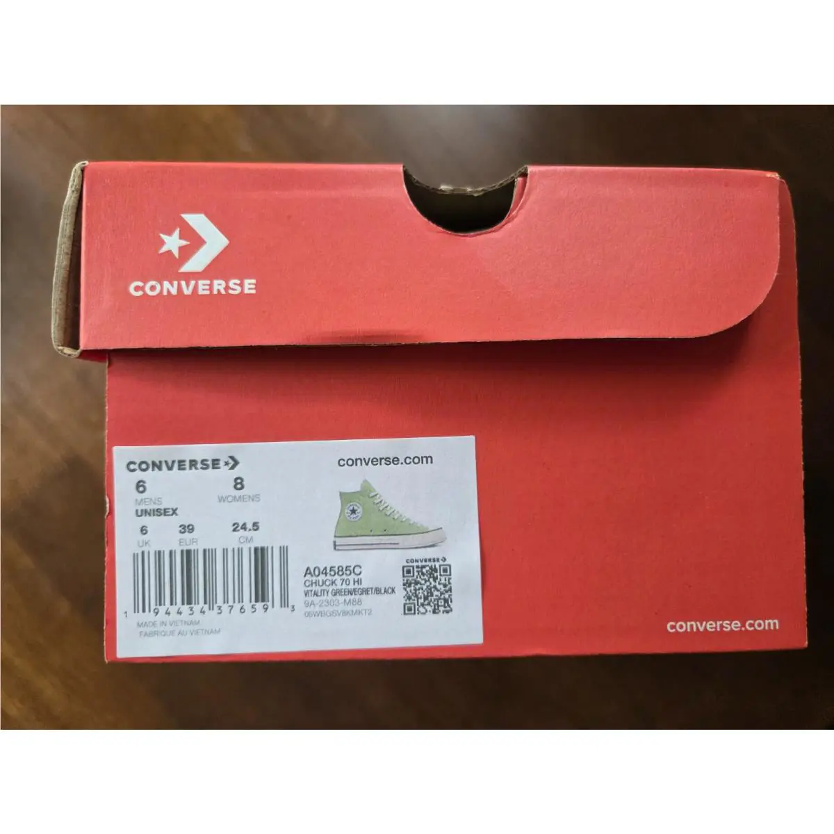 Converse shoes - Converse Chuck 70 - Chuck - A04585C - Green 2