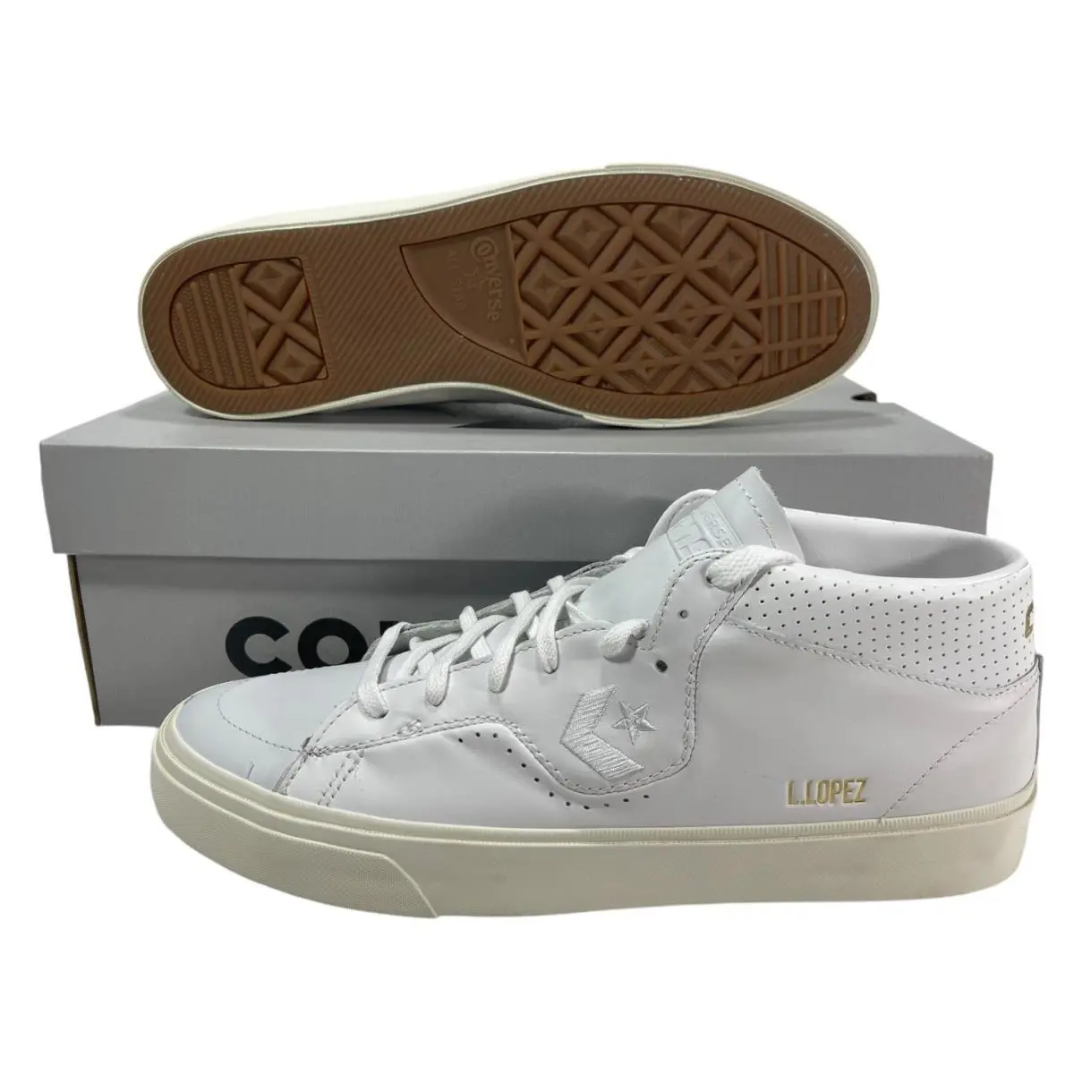 Converse shoes - Converse Louie Lopez Pro - Louie Lopez Pro - A05090C - White (UPC: 194434074208) 1