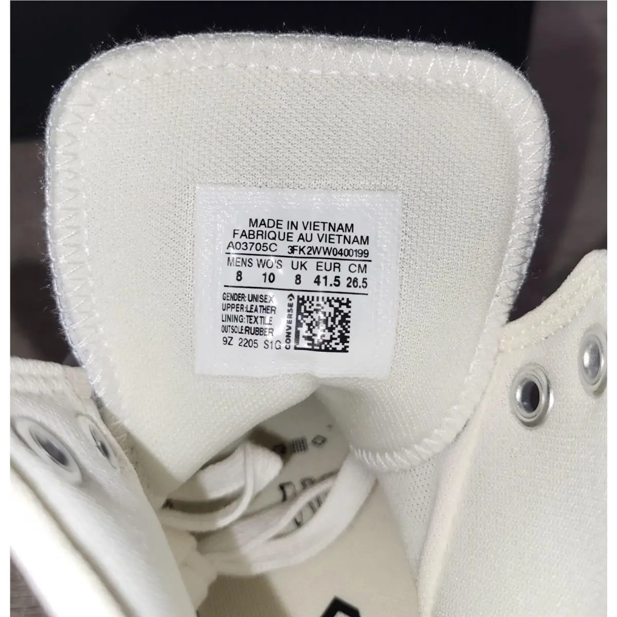 Converse shoes - Converse All Star Hi - All Star - A03705C - White 9