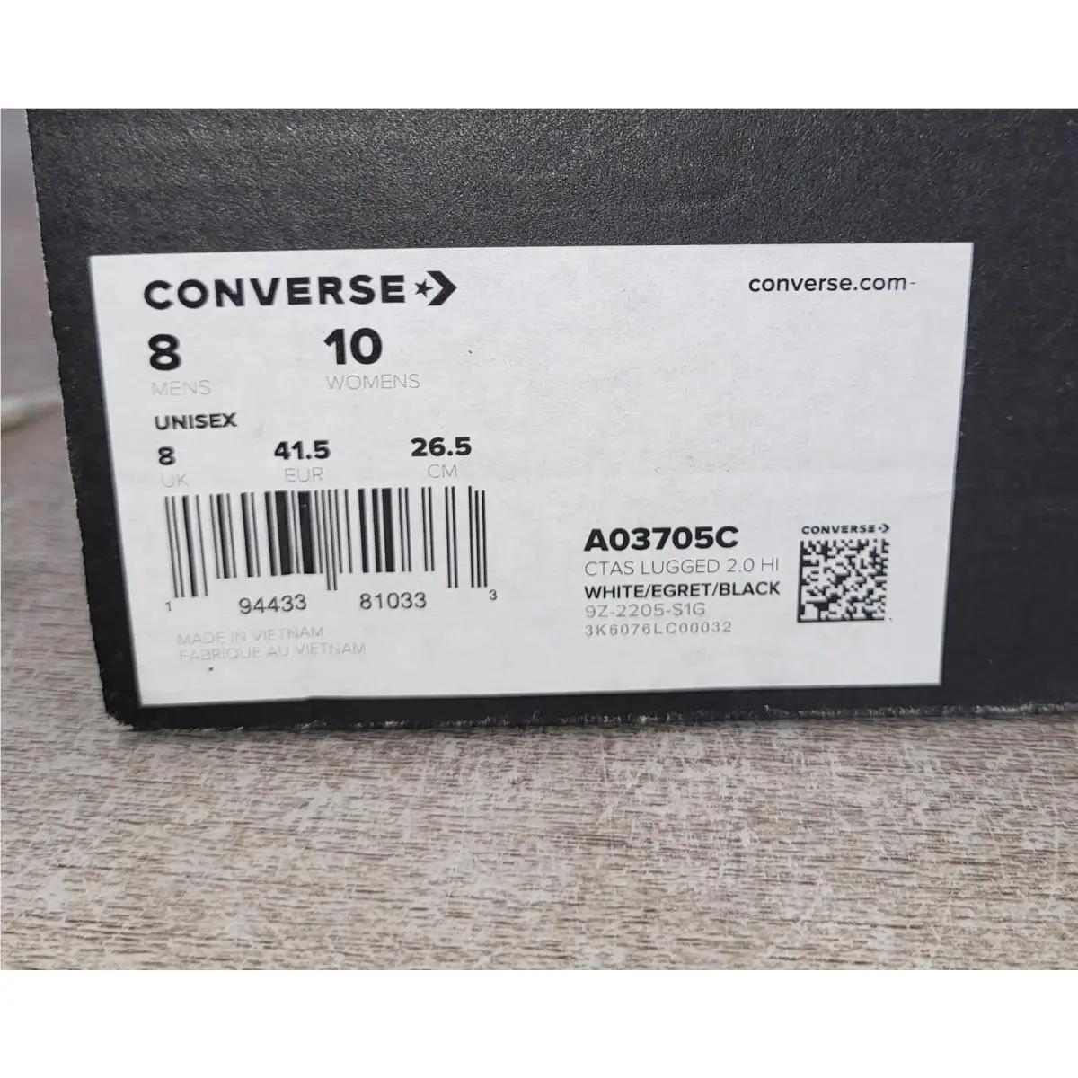 Converse shoes - Converse All Star Hi - All Star - A03705C - White 11