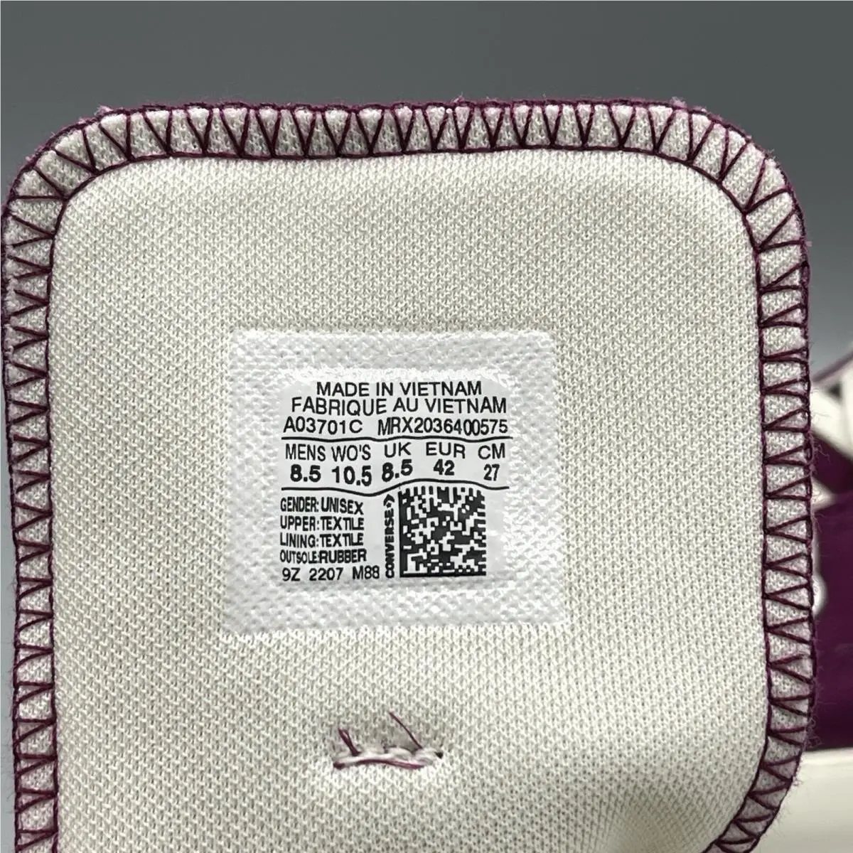 Converse shoes - Converse CTAS Lugged - CTAS Lugged - A03701C - Purple 8