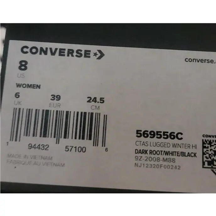 Converse shoes - Lugged Winter High Top - Lugged Winter High Top - 569556c - Dark Root 5
