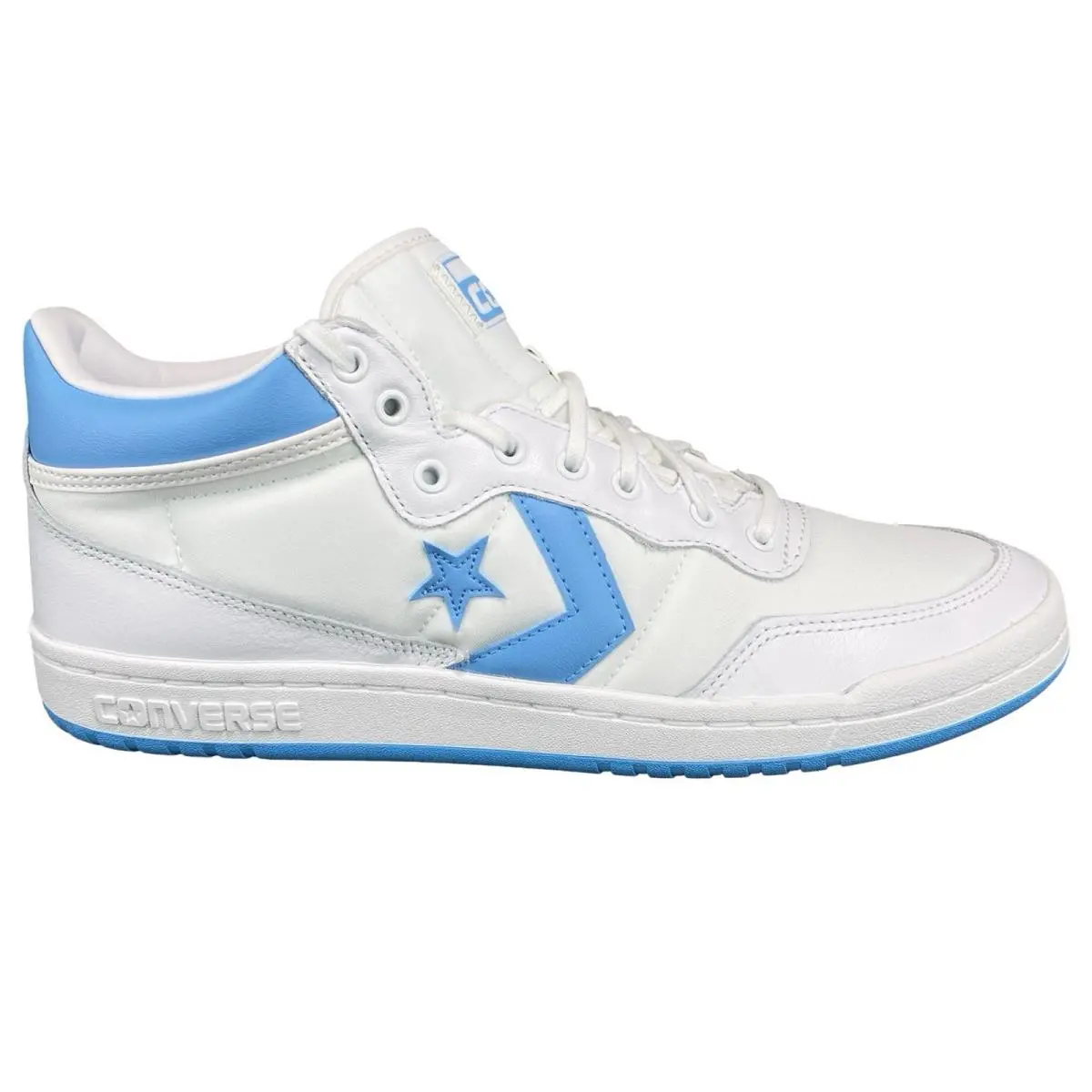 Converse Cons Fastbreak Pro Mid Size 10.5 Men`s White / Light Blue A08688C - Multicolor