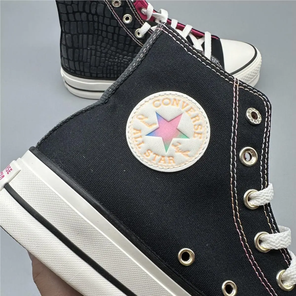 Converse shoes - Converse Chuck Taylor All-Star Lift Platform - A06864C - Black 6