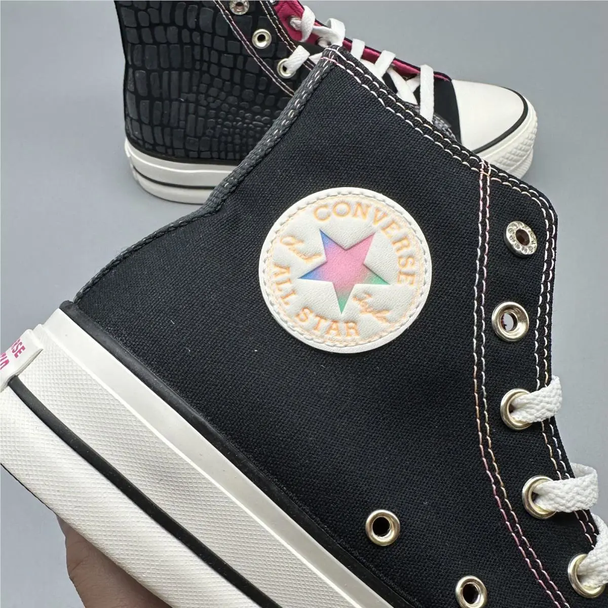 Converse shoes - Converse Chuck Taylor All-Star Lift Platform - A06864C - Black 6