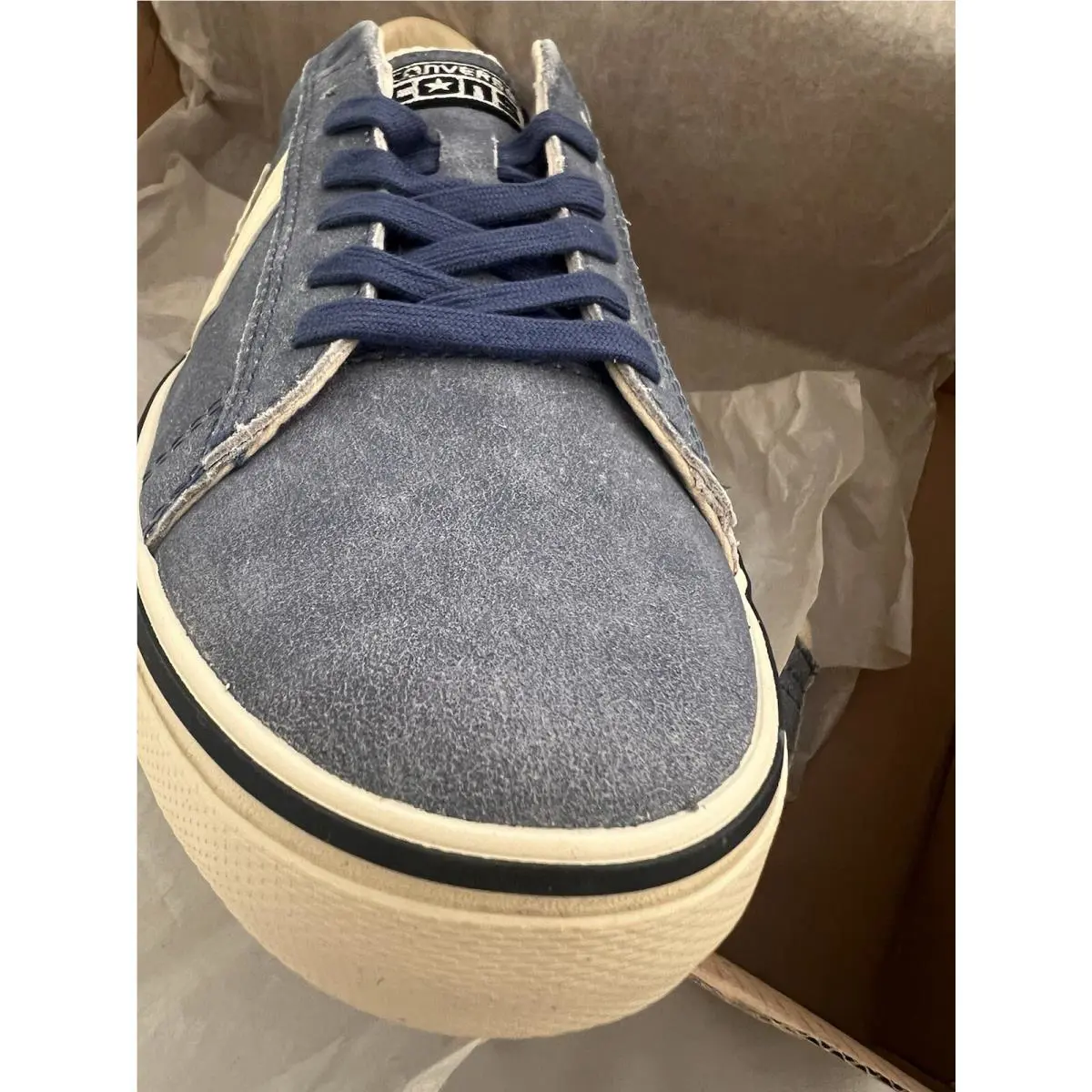 Converse shoes - Converse Pro Leather Vulc OX - A00368C - Blue (UPC: 194433581158) 2