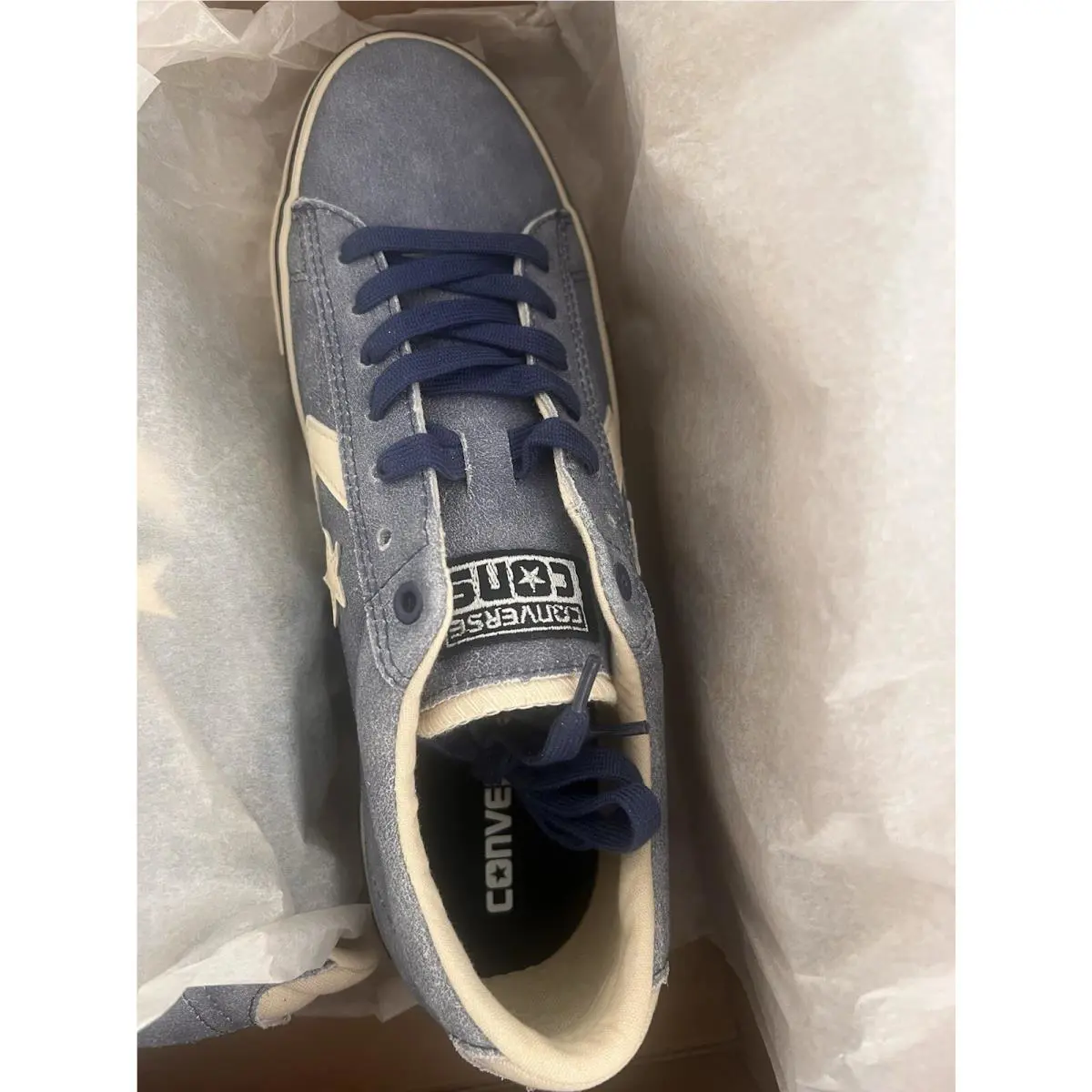 Converse shoes - Converse Pro Leather Vulc OX - A00368C - Blue (UPC: 194433581158) 5