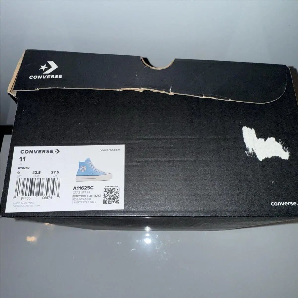 Converse shoes - Converse Chuck Taylor All Star Hi - A11625C - Infinity Pool / Baby Blue (UPC: 194435065816) 7