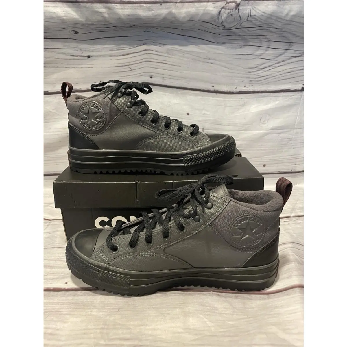 Converse Men`s 9 Chuck Taylor All Star Malden Boot Tectuff Water Resistant
