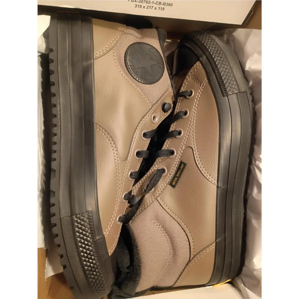 Converse shoes - Converse CTAS Street Mid - CTAS Street Mid - A09492C - beige black 10