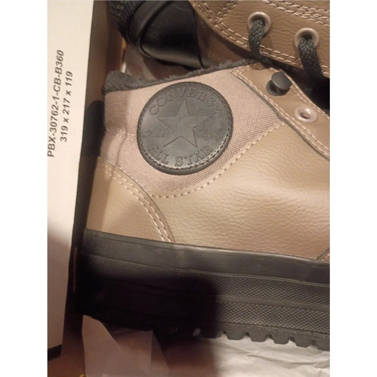 Converse shoes - Converse CTAS Street Mid - CTAS Street Mid - A09492C - beige black 11
