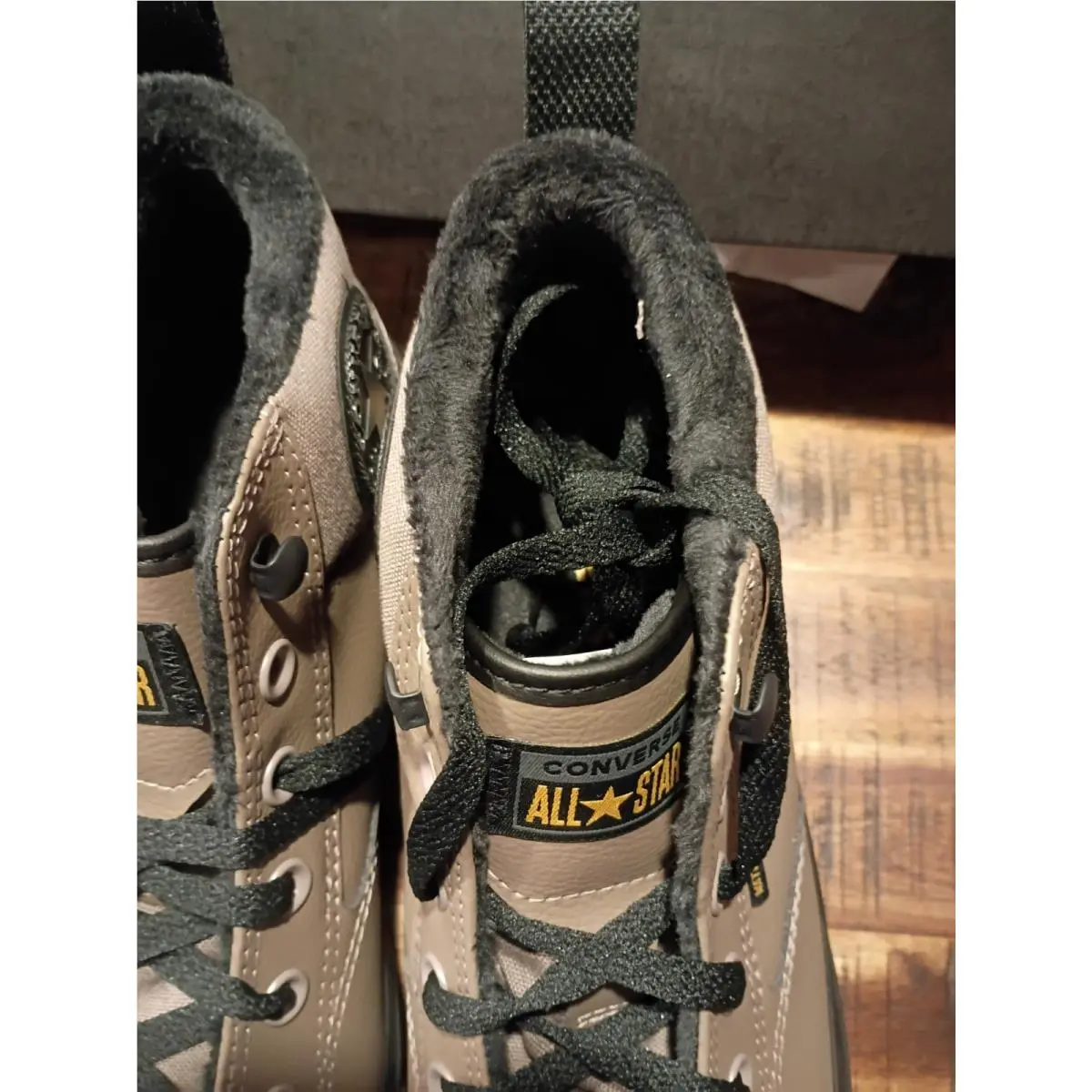 Converse shoes - Converse CTAS Street Mid - CTAS Street Mid - A09492C - beige black 2