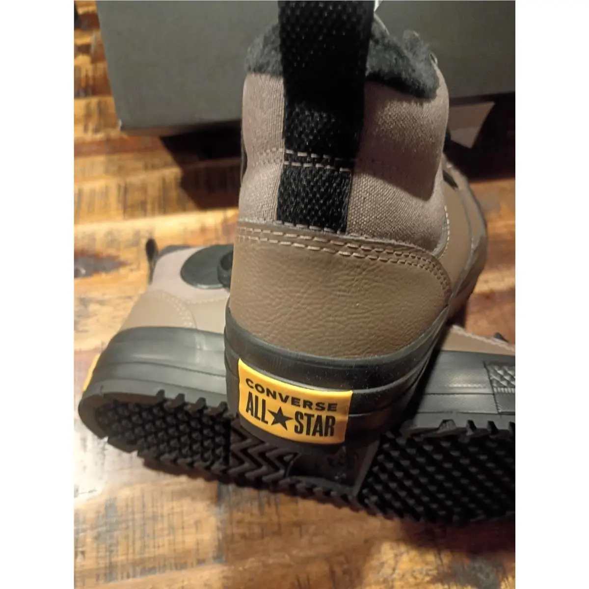 Converse shoes - Converse CTAS Street Mid - CTAS Street Mid - A09492C - beige black 5