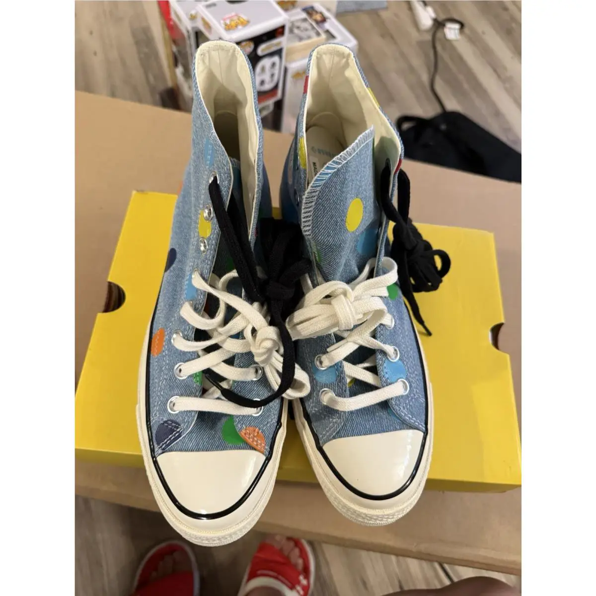 Converse shoes - Converse Chuck 70 - Chuck - 169910C - Multicolor, Manufacturer: Blue/Yellow/Red 7