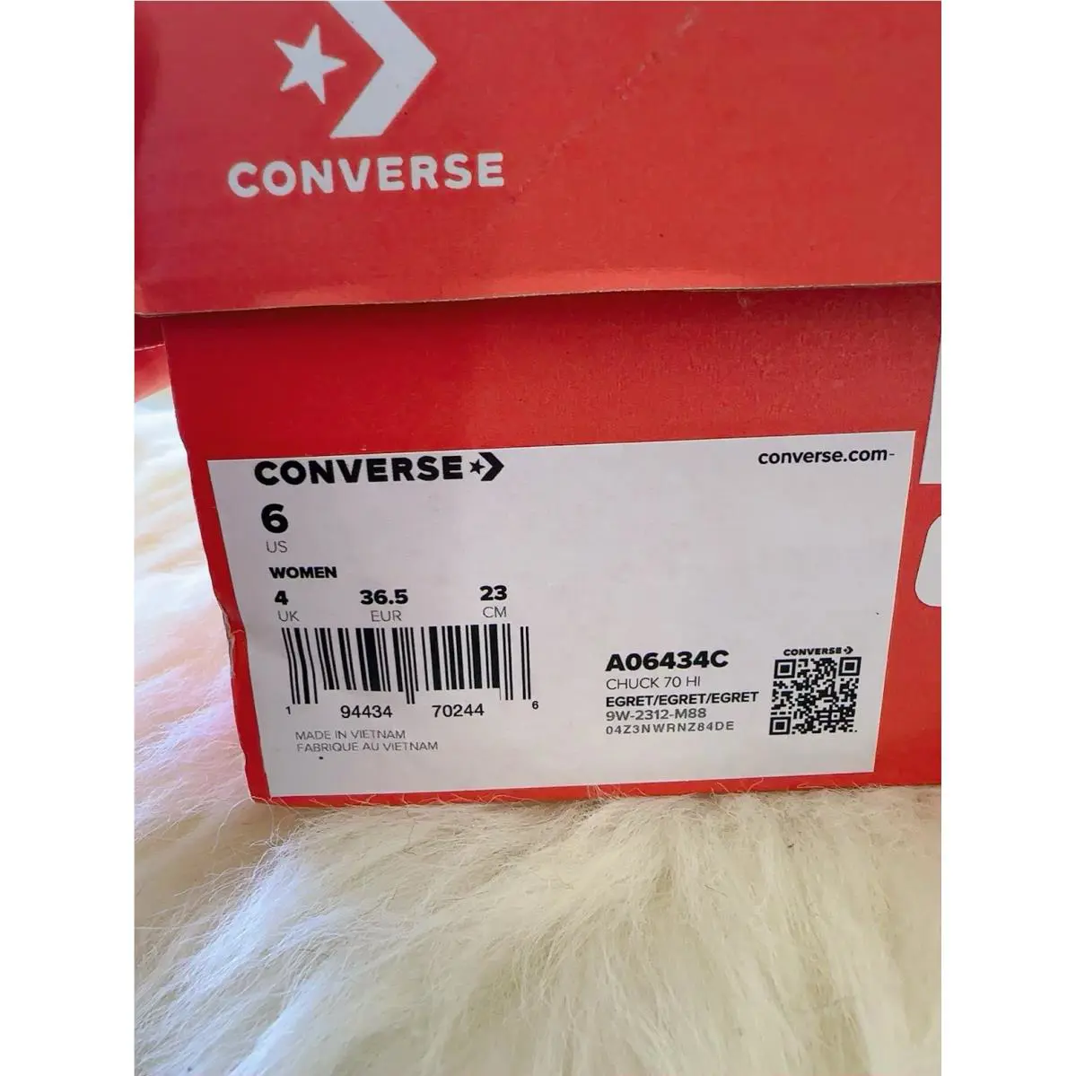 Converse shoes - Converse Chuck 70 - Chuck - A06434C - Ivory 9