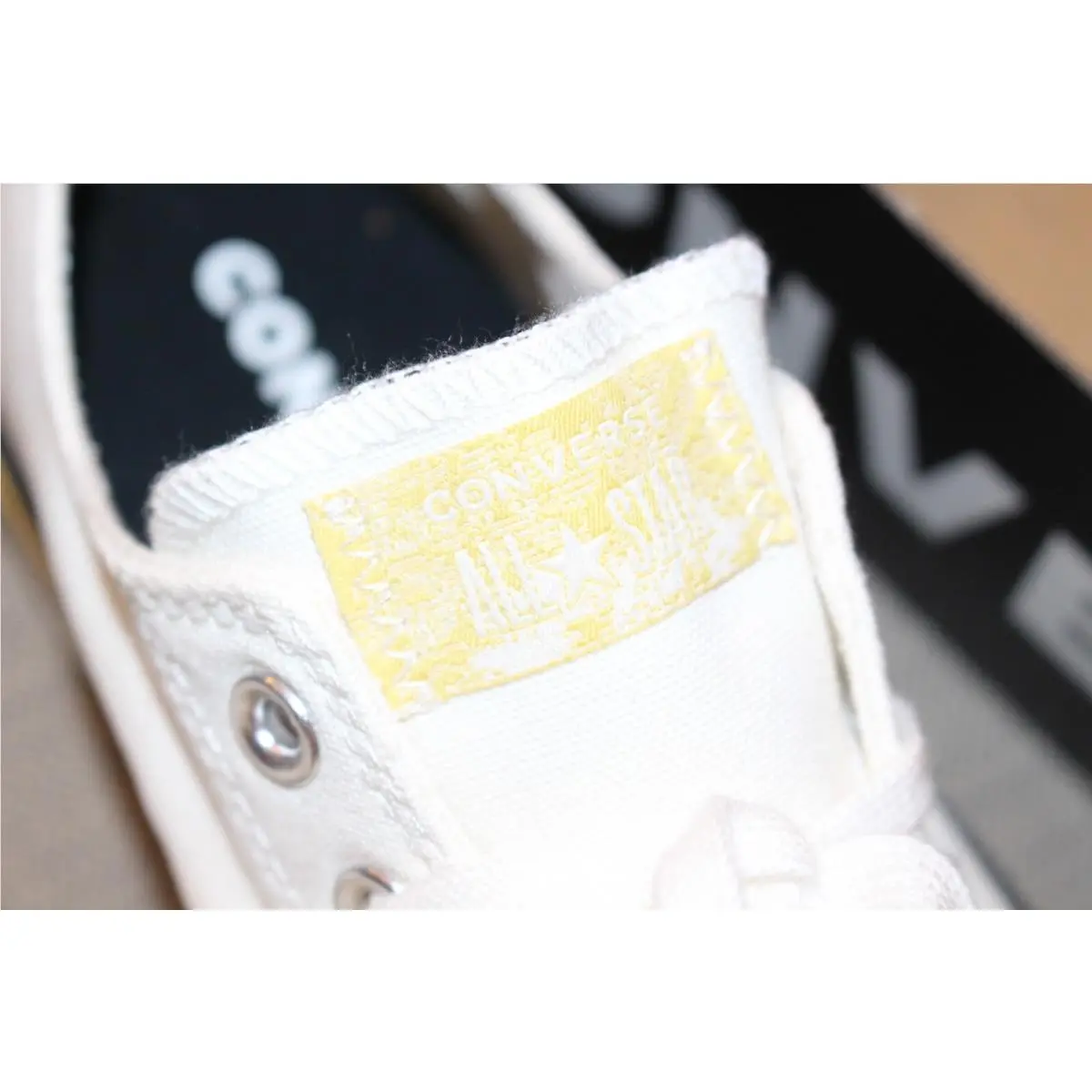 Converse shoes - Converse CTAS Lift OX - CTAS Lift - 571583C - Egret / Saturn Gold / Black 3